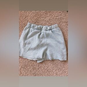 Cotton gray shorts for sale ✨
